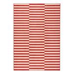 Laagpolig vloerkleed Panel geweven stof - Schoorsteen rood - 200 x 290 cm