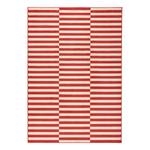 Laagpolig vloerkleed Panel geweven stof - Schoorsteen rood - 120 x 170 cm
