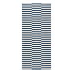 Tapis de couloir Panel Tissu - Bleu foncé - 80 x 300 cm