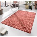 Laagpolig vloerkleed Pattern geweven stof - Rood - 160 x 230 cm