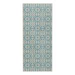 Tapis de couloir Pattern Tissu - Bleu Gris - 80 x 200 cm