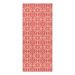 Loper Pattern geweven stof - Rood - 80 x 300 cm