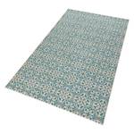 Laagpolig vloerkleed Pattern geweven stof - Blauw grijs - 160 x 230 cm