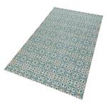 Laagpolig vloerkleed Pattern geweven stof - Blauw grijs - 120 x 170 cm