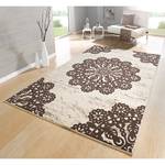 Laagpolig vloerkleed Lace geweven stof - Latte Macchiattokleurig - 200 x 290 cm