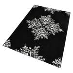 Tapis Blossom Tissu - Noir - 120 x 170 cm