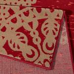 Laagpolig vloerkleed Lace geweven stof - Schoorsteen rood - 160 x 230 cm