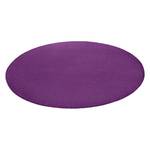 Kurzflorteppich Fancy Circle Mischgewebe - Violett - Durchmesser: 133 cm
