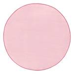 Tapis Fancy Circle Tissu - Rose - Diamètre : 133 cm