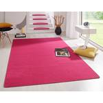 Kurzflorteppich Fancy Mischgewebe - Fuchsia - 80 x 150 cm