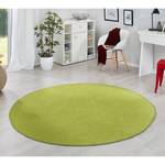 Tapis Fancy Circle Tissu - Vert kiwi - Diamètre : 133 cm