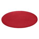 Laagpolig vloerkleed Fancy Circle geweven stof - Schoorsteen rood - Diameter: 133 cm