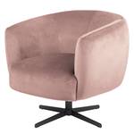 Fauteuil Tuntum Velours - Rose vieilli