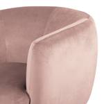 Fauteuil Tuntum fluweel - Oud pink