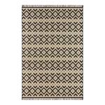 Laagpolig vloerkleed Gotland geweven stof - beige - 200 x 290 cm