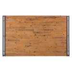 Tavolo da pranzo MANCHESTER Acacia legno massello / metallo, acacia, antracite - 160 x 90 cm
