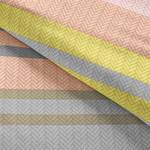 Parure de lit Linee Coton - Multicolore - 140 x 200/220 cm + oreiller 70 x 60 cm