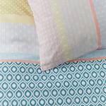 Parure de lit Dolly Coton - Multicolore - 135 x 200 cm + oreiller 80 x 80 cm