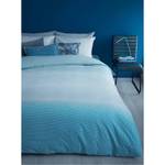 Parure de lit Sunkissed Coton - Bleu - 200 x 200 cm + 2 oreillers 80 x 80 cm