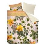 Parure de lit Botanical Flower Coton - Multicolore - 200 x 200/220 cm + 2 oreillers 70 x 60 cm