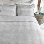 Parure de lit Bartons Creek Coton - Gris clair - 200 x 200 cm + 2 oreillers 80 x 80 cm