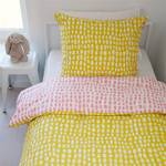Parure de lit enfant Sverre Coton - Jaune - 135 x 200 cm + oreiller 80 x 80 cm