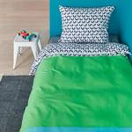 Parure de lit enfant Mette Coton - Vert - 100 x 135 cm + oreiller 60 x 40 cm