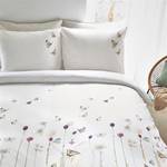 Parure de lit Bastin Papilio Coton - Blanc - 140 x 200/220 cm + oreiller 70 x 60 cm