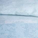 Parure de lit Impress Coton - Bleu pastel - 135 x 200 cm + oreiller 80 x 80 cm