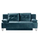 Schlafsofa Thornton Samt - Marineblau