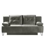 Schlafsofa Thornton Samt - Grau