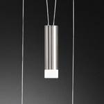 Suspension Jesse II Plexiglas / Aluminium - Nb d'ampoules : 6