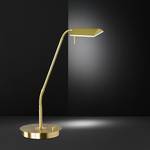 LED-Tischleuchte Cory Glas / Eisen - 1-flammig - Gold