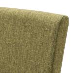 Sedia per sala da pranzo Flen II (2) Tessuto / Faggio massello - Verde oliva - Faggio chiara
