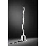 LED-Tischleuchte Linee Argenté - Métal - Matière plastique - Hauteur : 46 cm