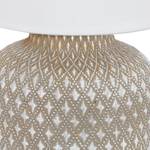 Lampada da tavolo Bellariva I Tessuto misto /  Ceramica - 1 punto luce - Color cappuccino