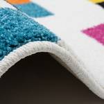 Laagpolig vloerkleed Guayama Play kunstvezels - crèmekleurig/meerdere kleuren - 160 x 230 cm