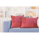 Coussin Lyrical II Tissu - Framboise - 45 x 45 cm