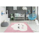 Tapis enfant Australia Walgett Fibres synthétiques -Vieux rose / Crème - 120 x 170 cm