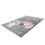 Tapis enfant Australia Clermont Fibres synthétiques - Gris / Rose - 120 x 170 cm