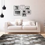 Laagpolig vloerkleed Dominica Tanetane kunstvezels - Grijs - 80 x 150 cm