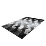Laagpolig vloerkleed Dominica Tanetane kunstvezels - Antraciet - 160 x 230 cm