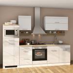 Küchenzeile Mailand II Weiß - Mit Elektrogeräten