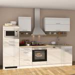 Küchenzeile Mailand III Weiß - Mit Elektrogeräten
