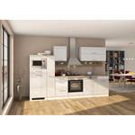 Küchenzeile Mailand IV Mit Apothekerschrank - Weiß - Mit Elektrogeräten