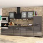 Küchenzeile Mailand V Graphit - Induktion - Mit Elektrogeräten
