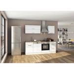 Küchenzeile Mailand I Weiß - Mit Elektrogeräten