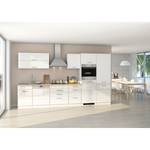 Keukenblok Mailand XIII Wit - Glas-keramisch - Met elektrische apparatuur