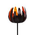 Solar-Erdspiel Blume Acrylglas / Edelstahl - 1-flammig
