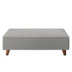 Banc capitonné Nordic Chic Tissu - Granit